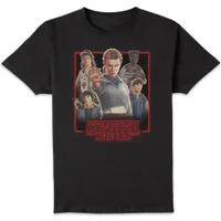 Stranger Things Poster Unisex T-Shirt - Black - undefined undefined