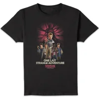 Stranger Things One Last Stranger Adventure Unisex T-Shirt - Black - undefined undefined