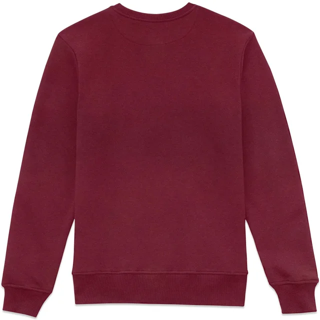 Superman And Krypto Christmas Sweatshirt - Burgundy