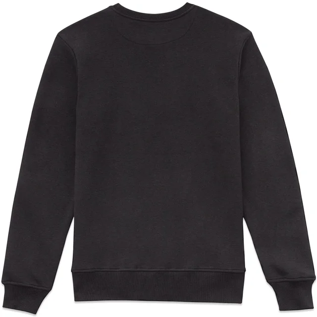 Superman Emblem Christmas Sweatshirt - Black