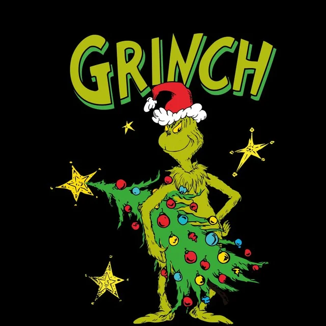 The Grinch Stole Christmas Unisex T-Shirt - Black