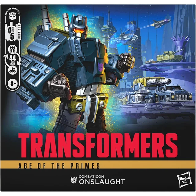 Hasbro Transformers Age of the Primes Combaticon Onslaught, Commander Class 17-cm Converting Action Figure