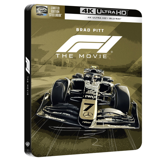 F1 The Movie Vintage 4K Ultra HD SteelBook