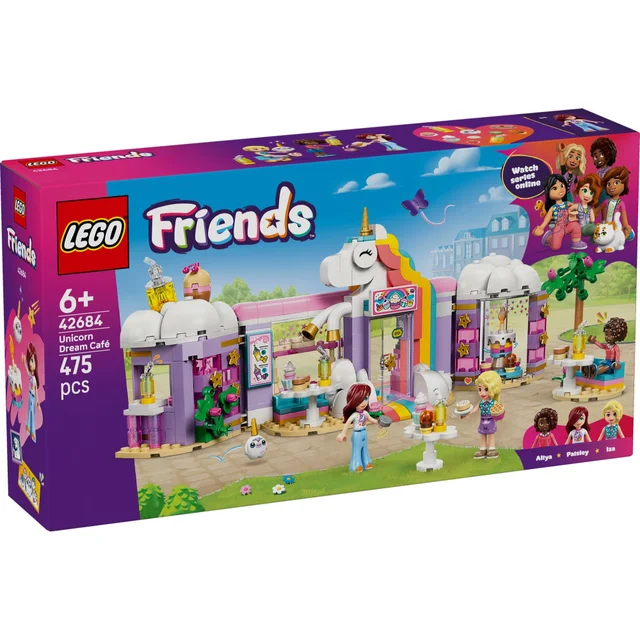 LEGO Friends Unicorn Dream Café Toy with 3 Mini Dolls 42684