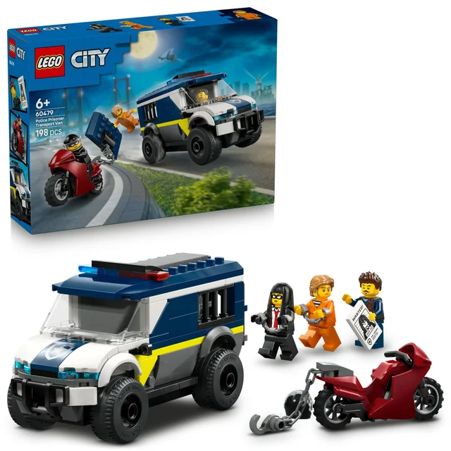 LEGO City Police Prisoner Transport Van Building Toy 60479