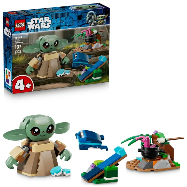 LEGO Star Wars Grogu’s Homestead Toy Building Set 75443