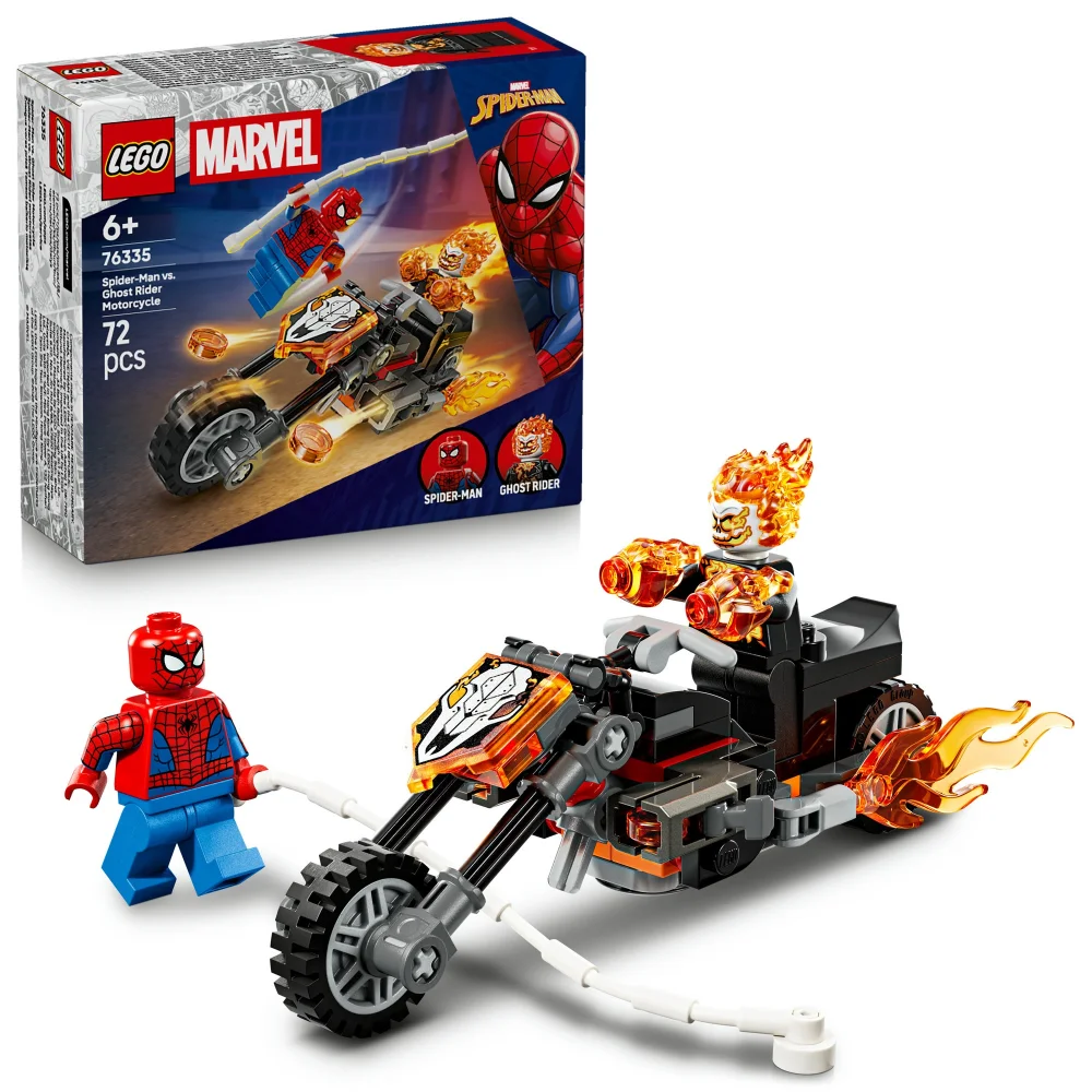 LEGO | Marvel Spider-Man vs. Ghost Rider Motorcycle 76335 Image 1