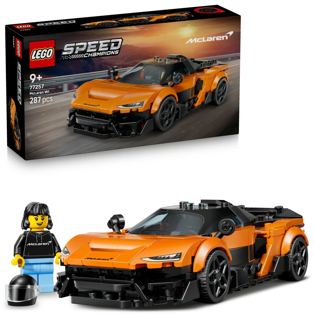 LEGO Speed Champions McLaren W1 Toy Car Model Kit 77257 Image 1