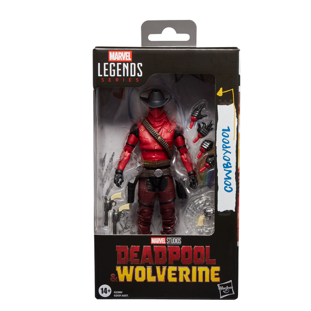 Hasbro Marvel Legends Series Cowboypool, Marvel Studios' Deadpool & Wolverine 6" Action Figure