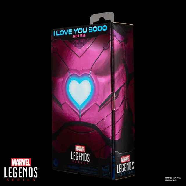 Hasbro Marvel Legends Series I Love You 3000 Iron Man, 6-Inch Collectible Action Figure Gift