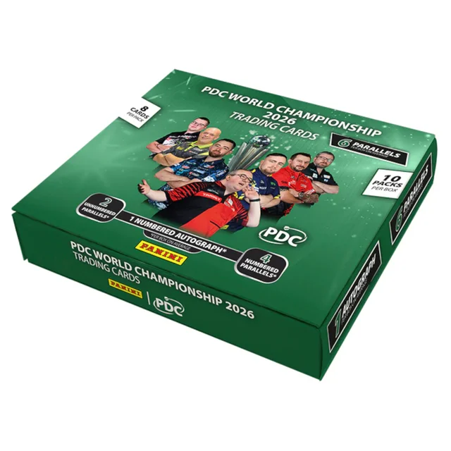 Panini PDC World Championship Darts 2026 Trading Card Collection Premium Box