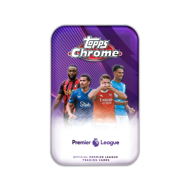 2026 Topps Premier League Chrome Tin