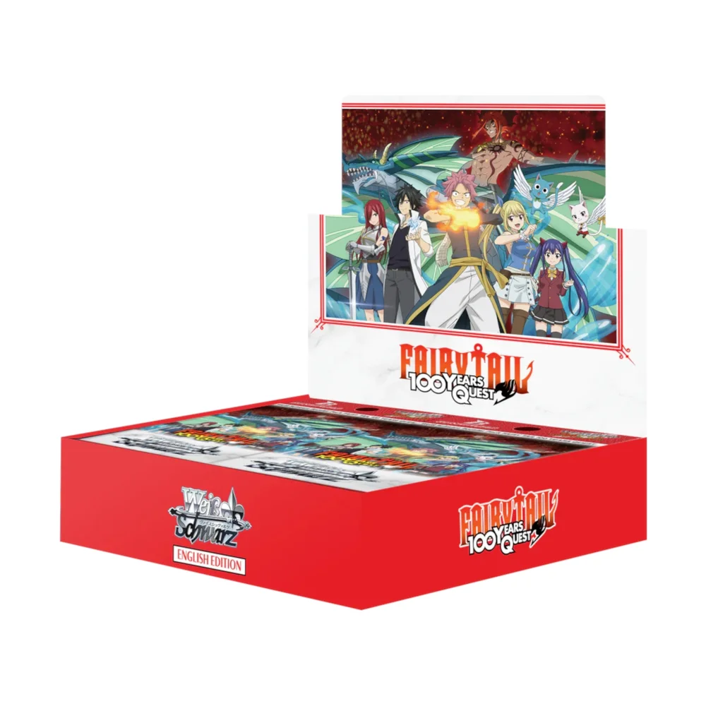 Weiß Schwarz Trading Card Game Booster Box: Fairy Tail 100 Years Quest (12 Packs) Image 1