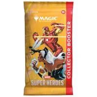 Magic: The Gathering Marvel Super Heroes Collector Booster (1 Pack of 15 Cards) - undefined undefined