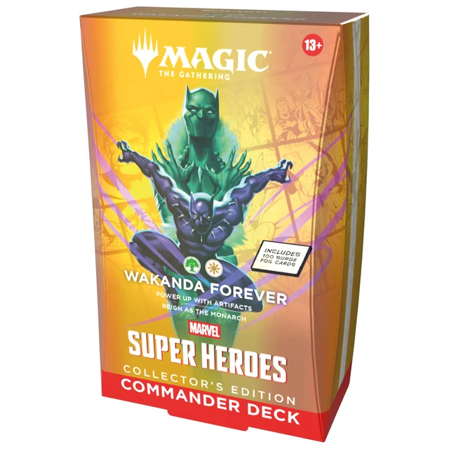 Magic: The Gathering Marvel Super Heroes Collector’s Edition Commander Deck - Wakanda Forever