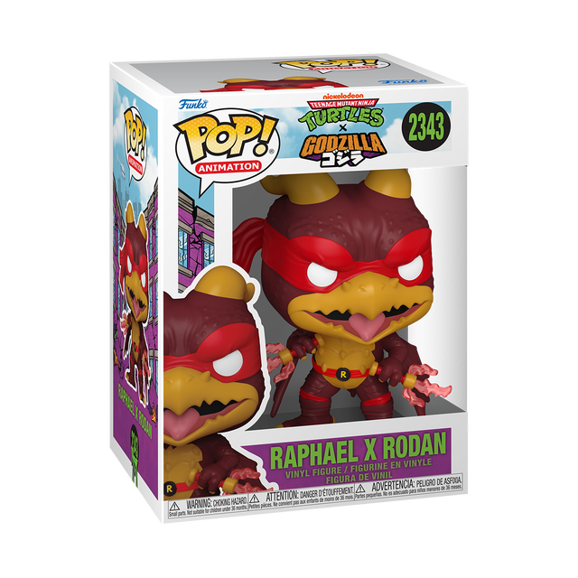 POP Animation: TMNT Raphael X Rodan Funko POP! Vinyl Figure