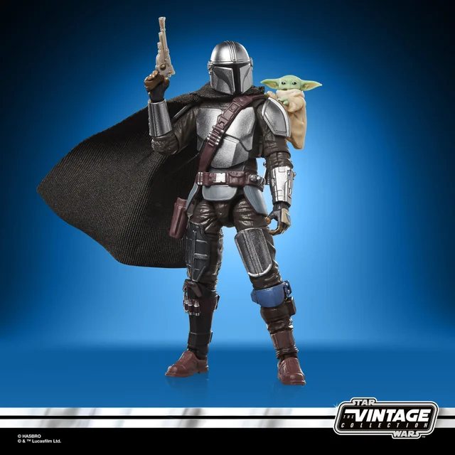 Hasbro Star Wars The Vintage Collection The Mandalorian & Grogu Action Figure (3.75”)