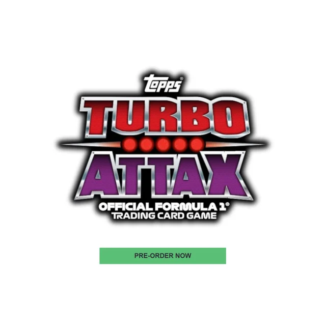 Formula 1 2026 Turbo Attax Trading Card Game Booster Box (24 Packs)