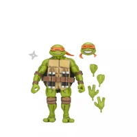 NECA Teenage Mutant Ninja Turtles X Usagi Yojimbo Michelangelo Ulimate 7 Inch Scale Action Figure - undefined undefined