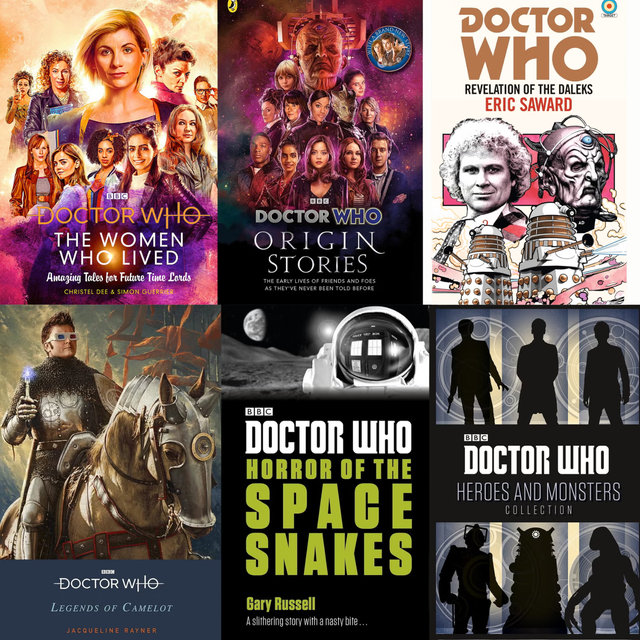 Doctor Who mystery book bundle