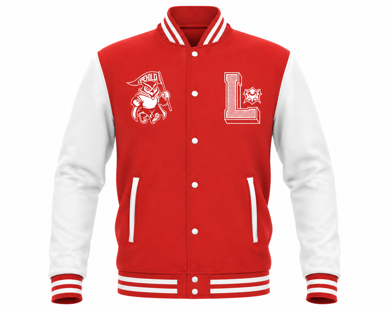 Magic the Gathering Strixhaven Lorehold Varsity Jacket Red / White
