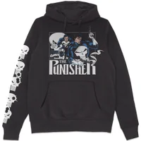 Marvel Comics x Zavvi Exclusive The Punisher Anti-Hero Premium Heavyweight Hoodie - Black - undefined undefined