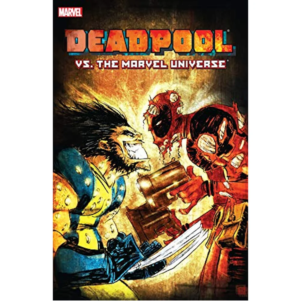Marvel Deadpool Vs. The Marvel Universe Graphic Novel Paperback Image 1