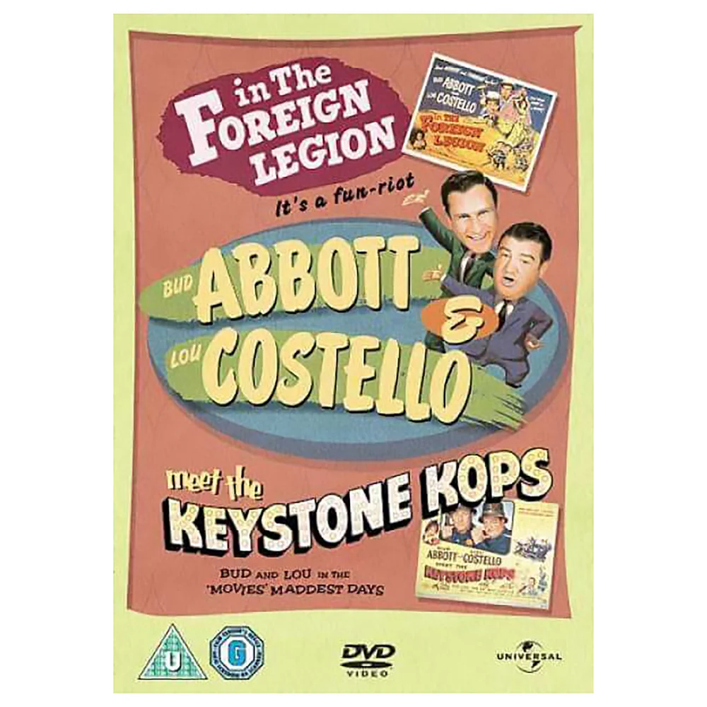 Abbott and Costello: In the Foreign Legion / Meet the Keystone Cops Image 1