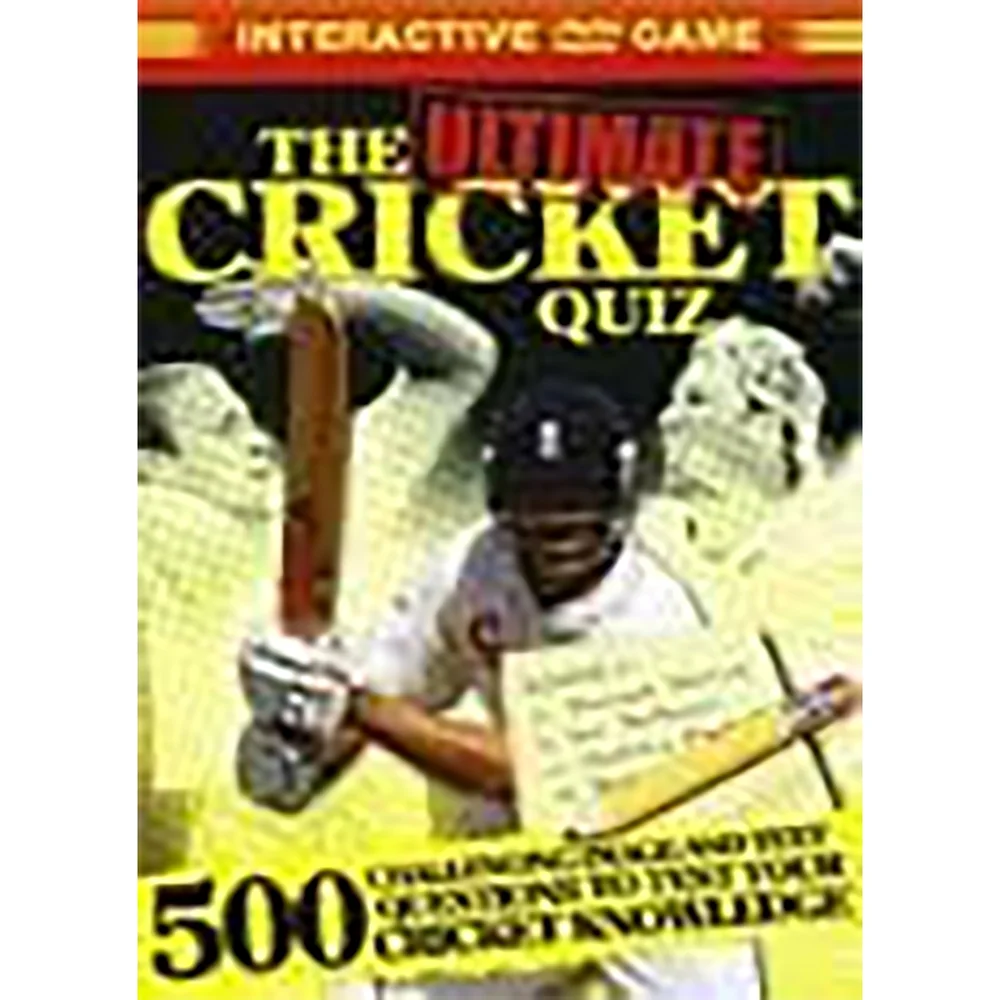 The Ultimate Cricket Quiz Image 1