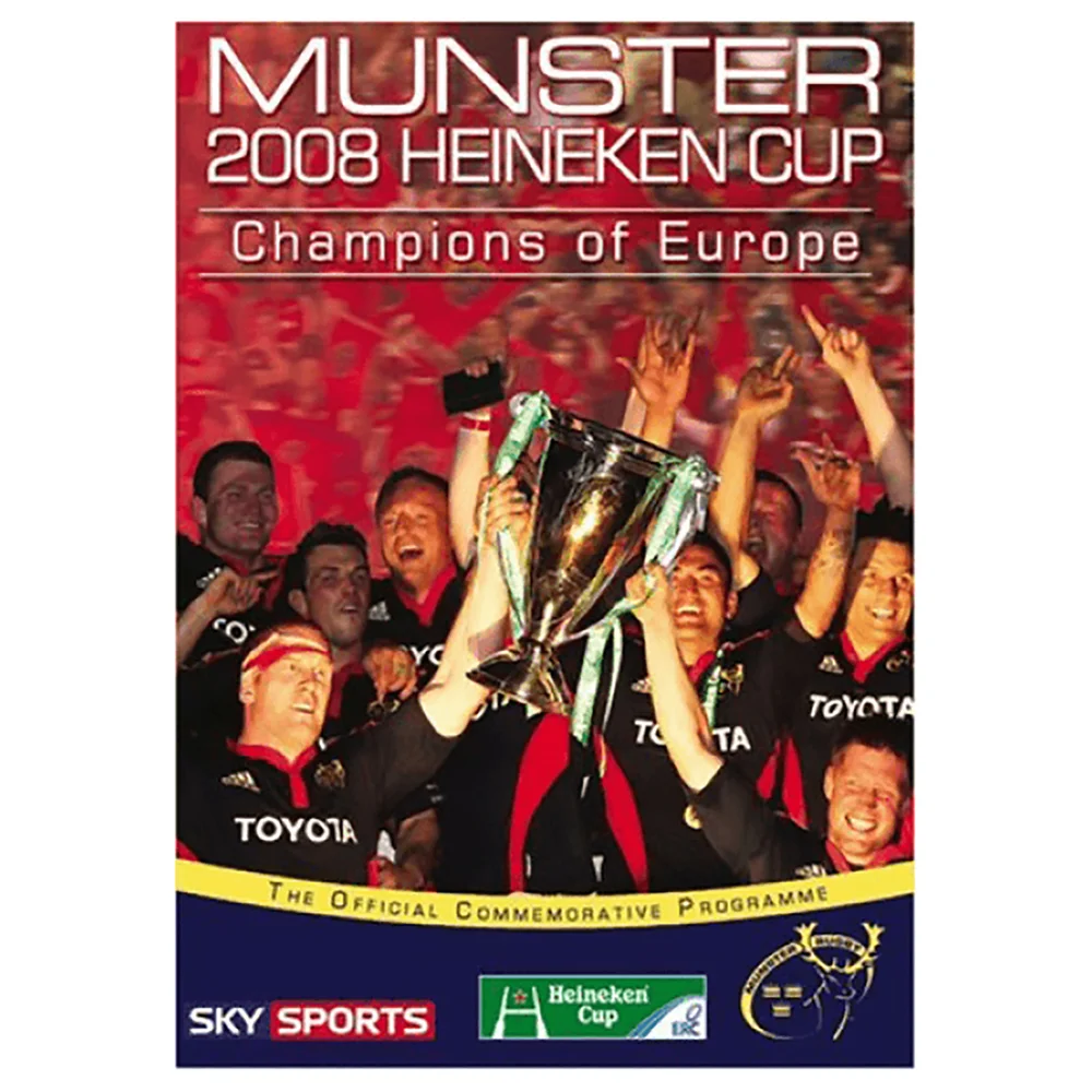 Munster - Champions Of Europe 2008 Image 1