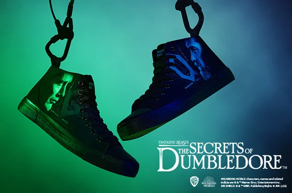 Akedo x Fantastic Beasts All Black Signature High Top