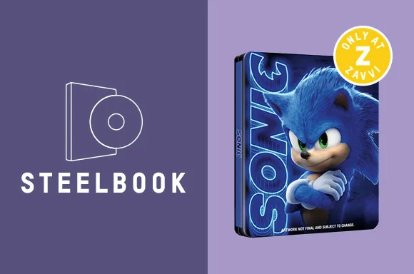 SONIC THE HEDGEHOG 4K STEELBOOK