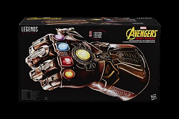 HASBRO MARVEL LEGENDS REPLICA THANOS INFINITY GUANTLET