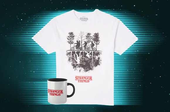 STRANGER THINGS TEE AND MUG BUNDLE