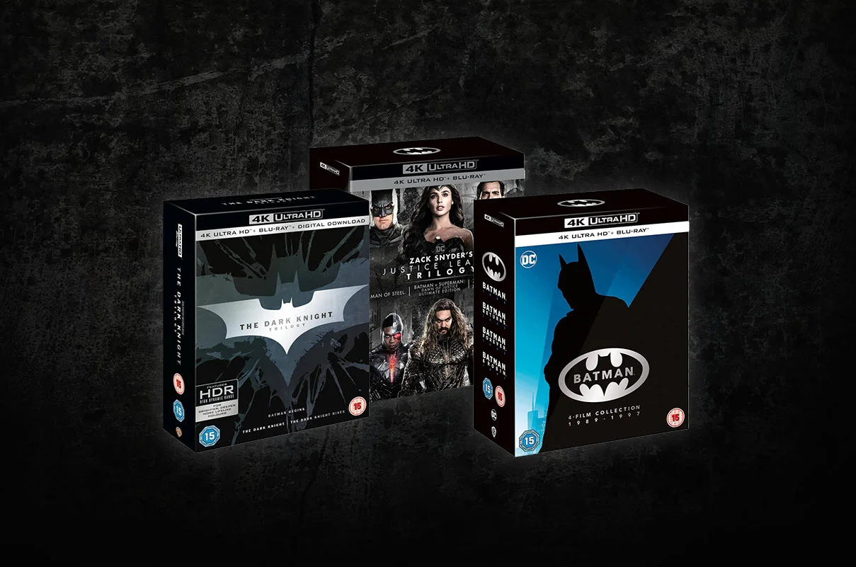20% OFF DC BATMAN FILMS & BOXSETS