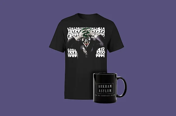 Joker Tee & Mug for only £8.99
