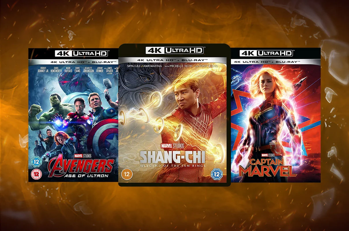 Marvel 4K, Blu-Ray & DVD