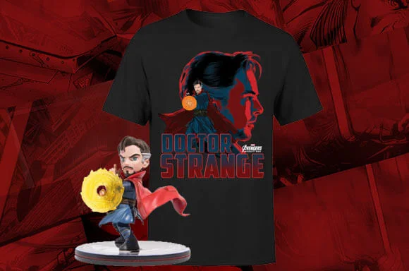 FREE DOCTOR STRANGE Q-FIG WITH T-SHIRT