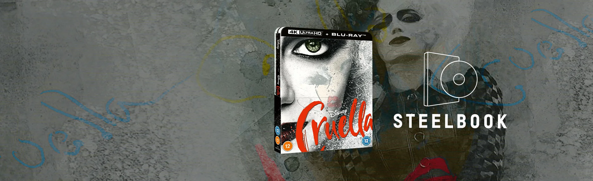 Zavvi Exclusive Cruella Steelbook