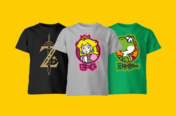 Nintendo Kids Tees - €7