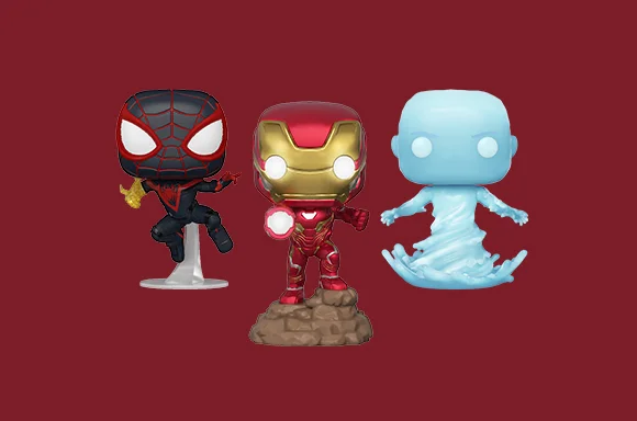 MARVEL POP VINYL 3 FOR £30