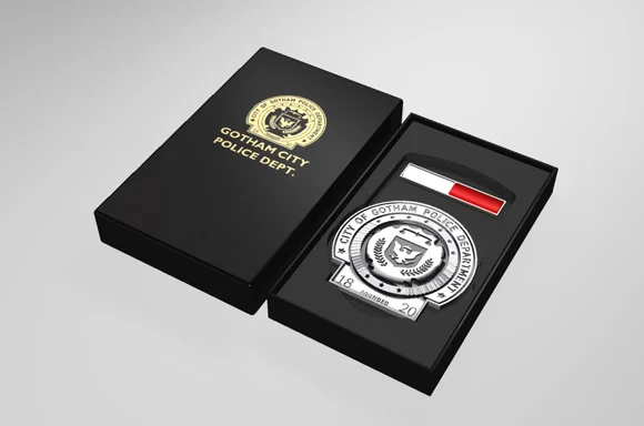 DC Comics Batman Trilogy Gotham Police Badge Limited Edition Replica