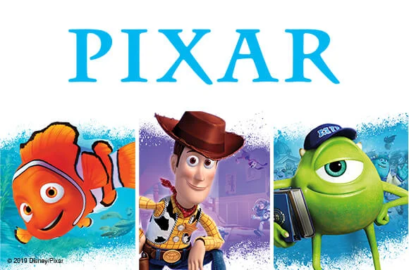 DISNEY PIXAR<br> BLU-RAY & DVD