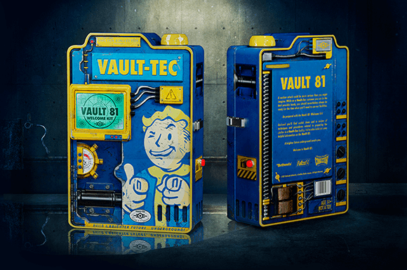 Doctor Collector Fallout Vault Dweller's Welcome Kit & Projector!