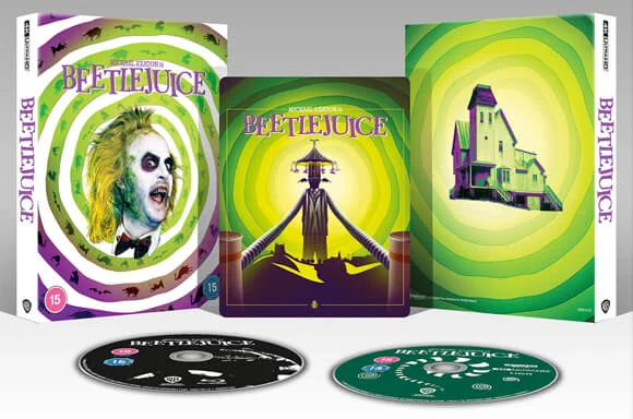BEETLEJUICE - 4K STEELBOOK VARIANT