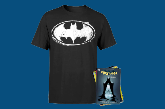 DC Graphic Novels & Tee Bundle